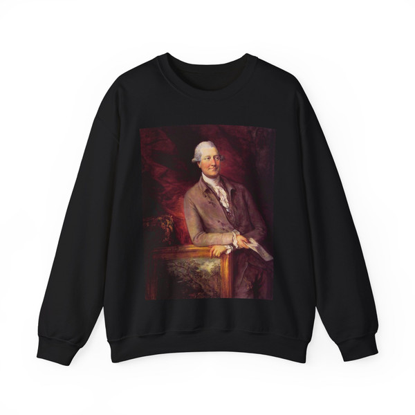 GAINSBOROUGH, Thomas - James Christie (Artwork) Crewneck Sweatshirt