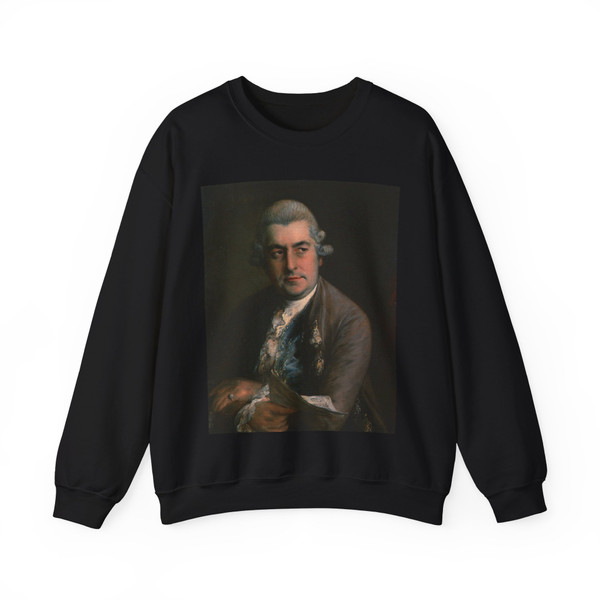 GAINSBOROUGH, Thomas - Johann Christian Bach (Artwork) Crewneck Sweatshirt