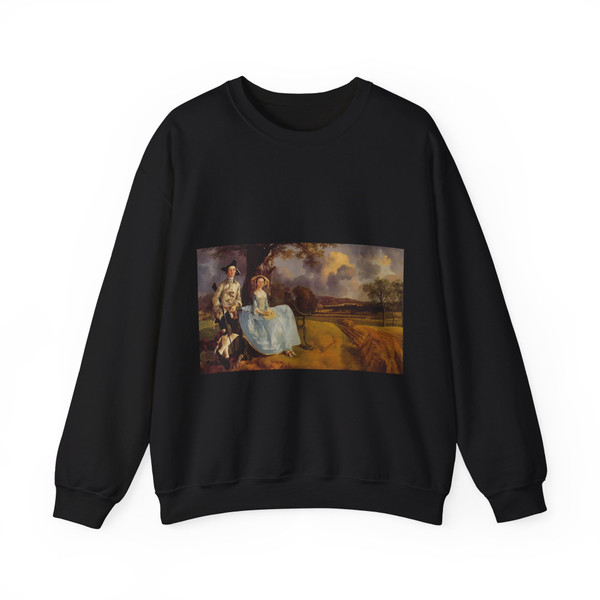 GAINSBOROUGH, Thomas - Mr and Mrs Andrews (Artwork) Crewneck Sweatshirt