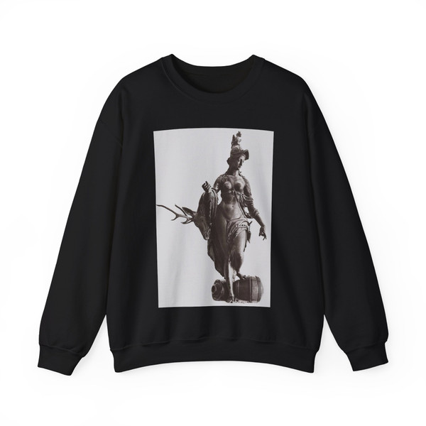 GERHARD, Hubert - The Allegory of Bavaria (Artwork) Crewneck Sweatshirt