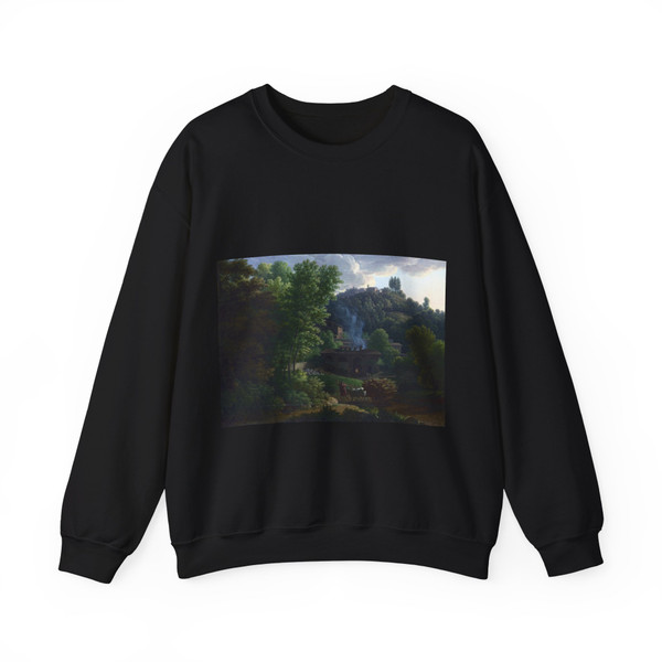 FABRE, Francois-Xavier - Italian Landscape (Artwork) Crewneck Sweatshirt
