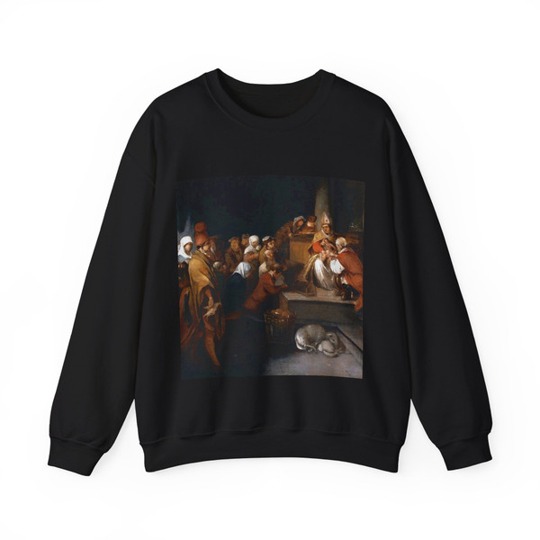 FABRITIUS, Barent - The Circumcision (Artwork) Crewneck Sweatshirt