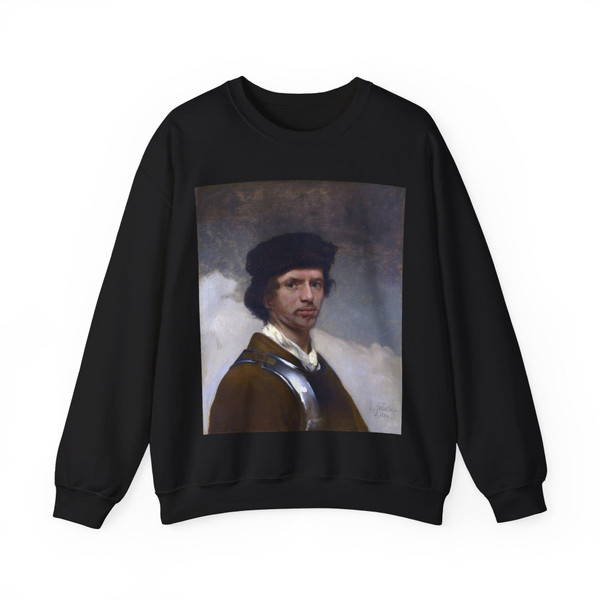 FABRITIUS, Carel - Young Man in a Fur Cap (Artwork) Crewneck Sweatshirt