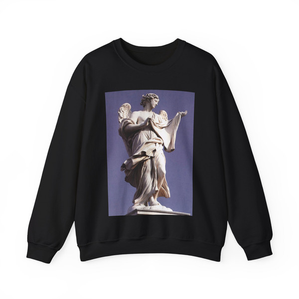FANCELLI, Cosimo - Angel with the Sudarium (Artwork) Crewneck Sweatshirt