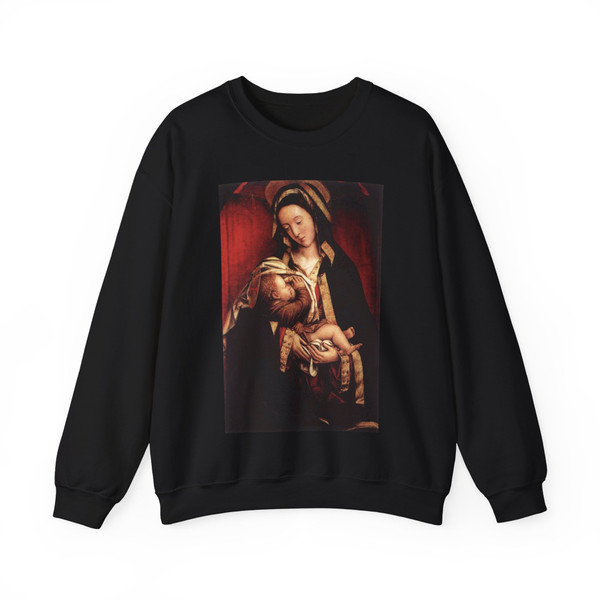 FERRARI, Defendente - Madonna and Child (Artwork) Crewneck Sweatshirt