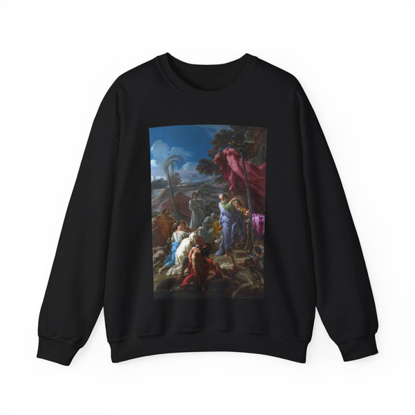 GIAQUINTO, Corrado - The Brazen Serpent (Artwork) Crewneck Sweatshirt