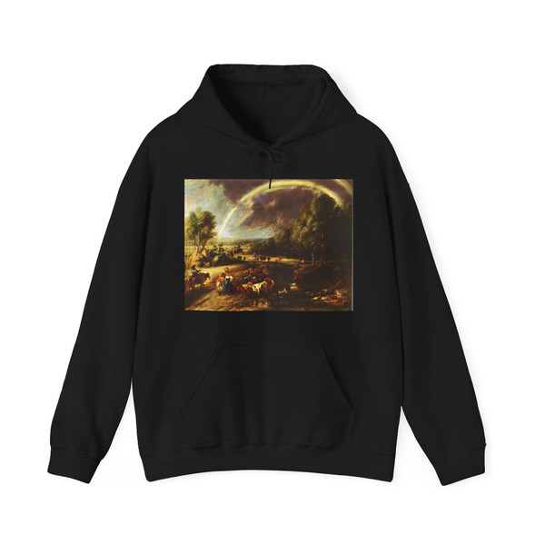 RUBENS, Peter Paul - Landscape with a Rainbow2 (Artwork) Hoodie