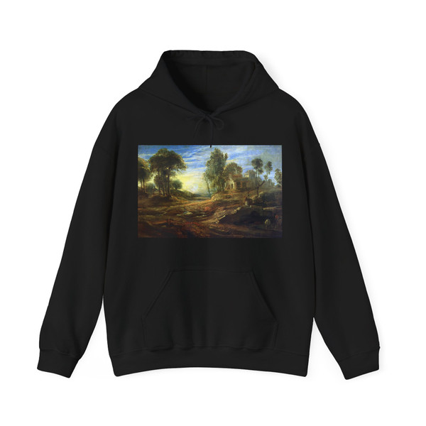 RUBENS, Peter Paul - Landscape with a Watering Place (Artwork) Hoodie