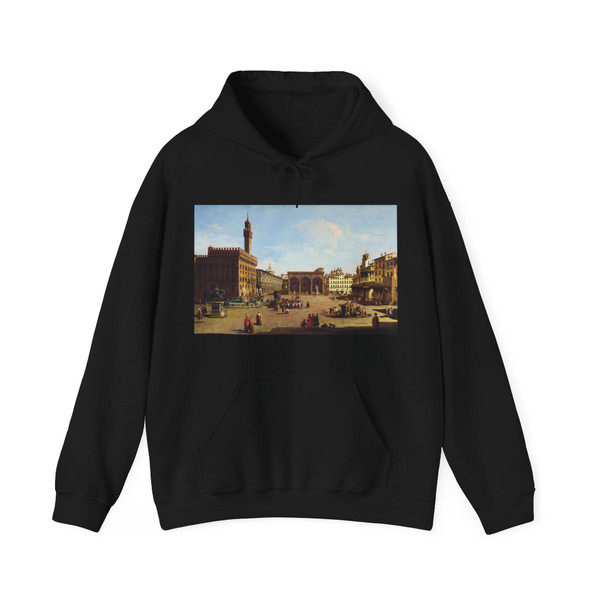 ZOCCHI, Giuseppe - The Piazza della Signoria in Florence (Artwork) Hoodie