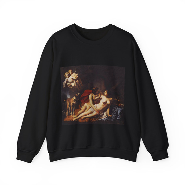 EVERDINGEN, Caesar van - Jupiter and Callisto (Artwork) Crewneck Sweatshirt