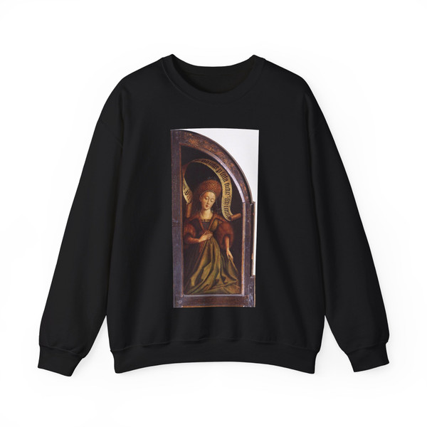 Eyk, Jan van - Cumaean Sibyl (Artwork) Crewneck Sweatshirt