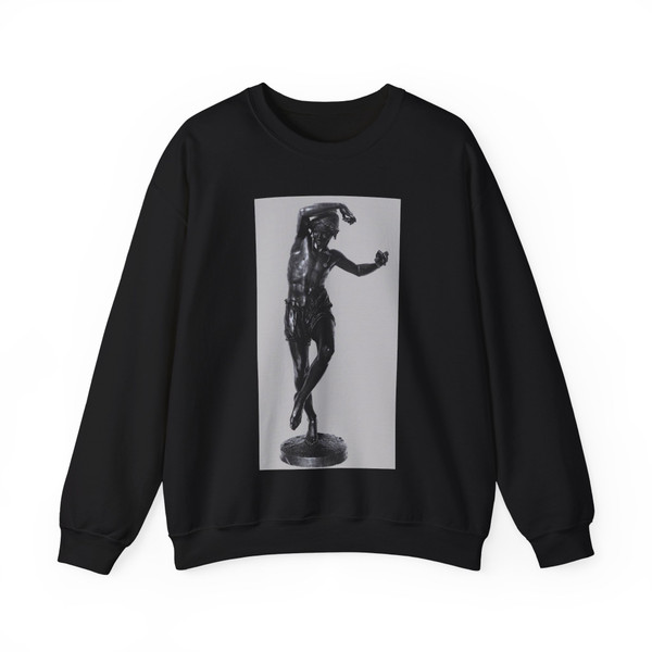 DURET, Francisque-Joseph - Neapolitan Fisherman Dancing the Tarantella (Artwork) Crewneck Sweatshirt