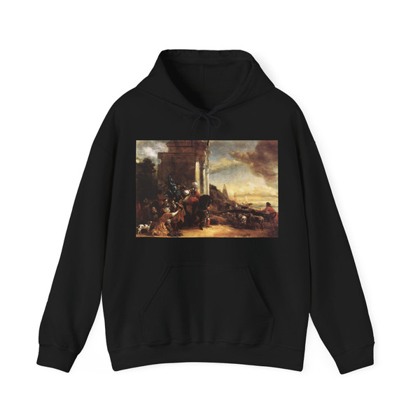 WEENIX, Jan Baptist - Departure of an Oriental Entourage (Artwork) Hoodie
