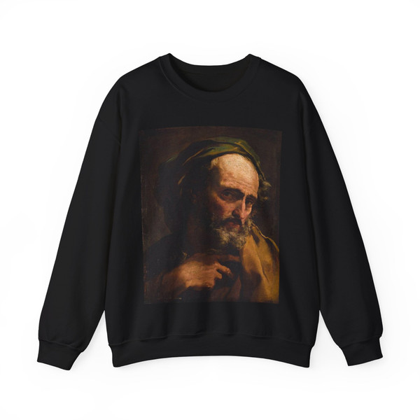 GANDOLFI, Gaetano - Study of a Bearded Man (Artwork) Crewneck Sweatshirt