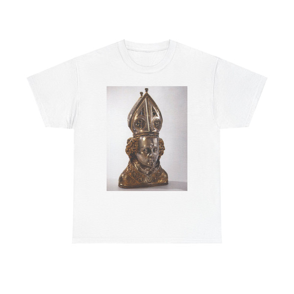 SCERPSWERT, Elyas - Reliquary Bust of St Frederick (Artwork) T-Shirt