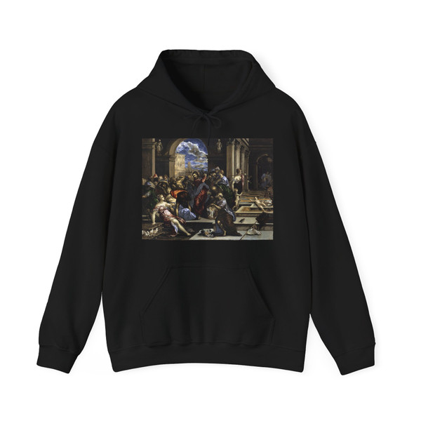 GRECO, El -1567-70-Venice- The Purification of the Temple (Artwork) Hoodie