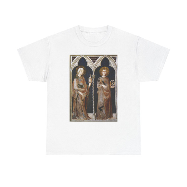 SIMONE MARTINI - St Mary Magdalen and St Catherine of Alexandria (Artwork) T-Shirt