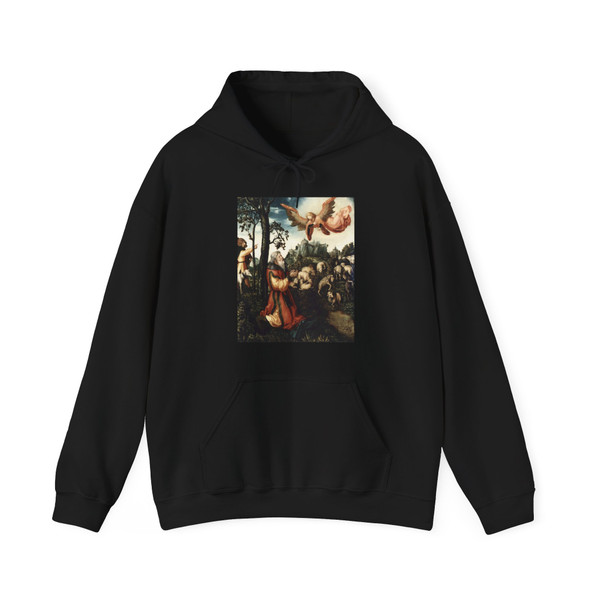 CRANACH, Lucas the Elder - The Annunciation to Joachim (Artwork) Hoodie