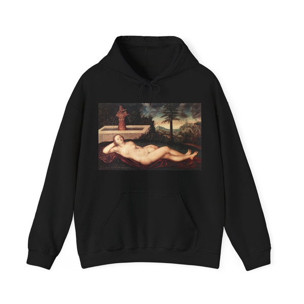 CRANACH, Lucas the Younger - Portrait of Johannes Cuspinian d1 (15) (Artwork) Hoodie