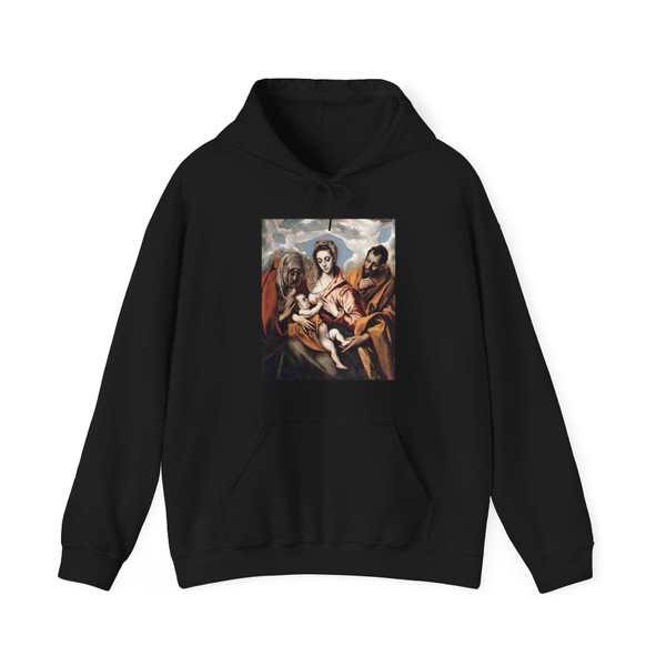GRECO, El -1591-95- The Holy Family (Artwork) Hoodie