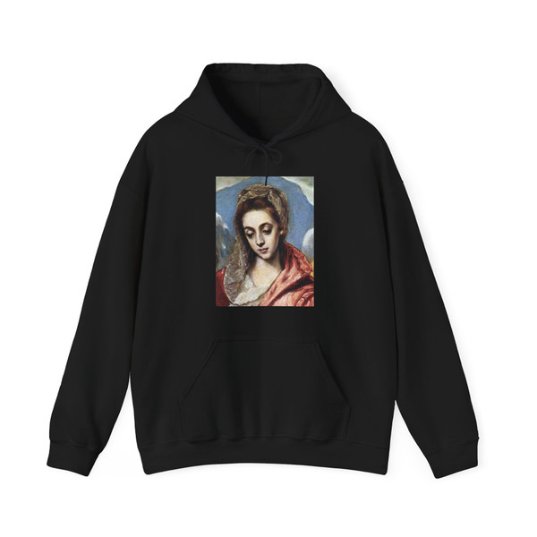 GRECO, El -1591-95- The Holy Family (detail) (Artwork) Hoodie