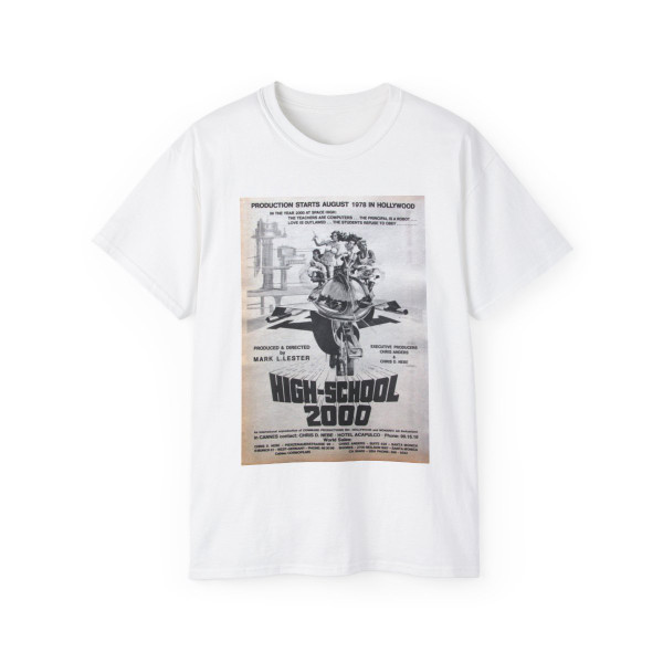 HIGH SCHOOL 2000 (NEVER PRODUCED) Movie Poster - T-Shirt