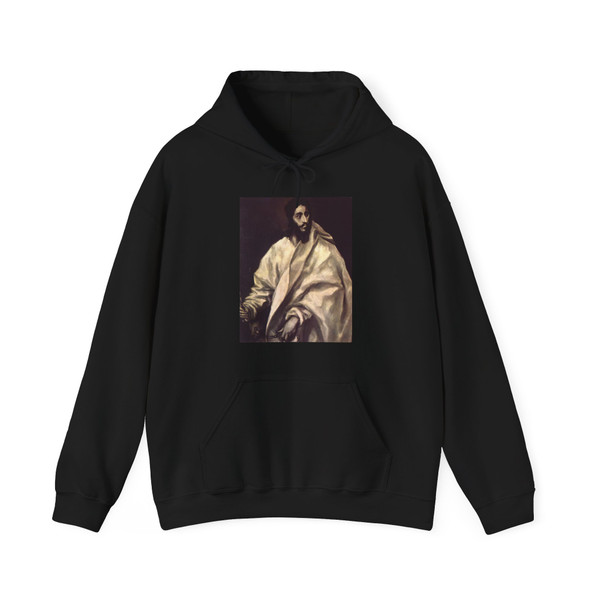 GRECO, El -1610-14 Christ & Apostles- Apostle St Bartholomew (Artwork) Hoodie