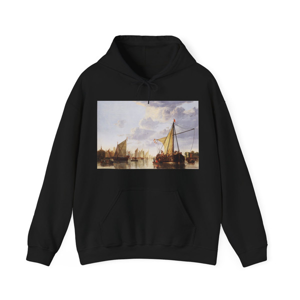 CUYP, Aelbert - The Maas at Dordrecht (Artwork) Hoodie