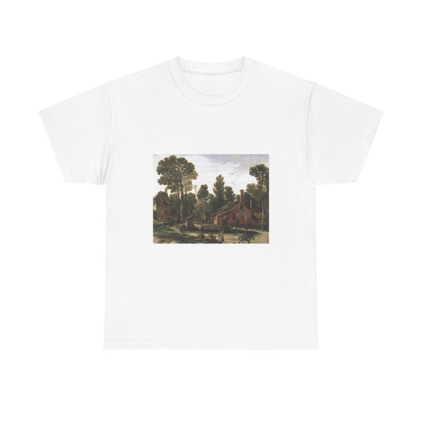 VELDE, Esaias van de - Ferry Boat (detail) (Artwork) T-Shirt