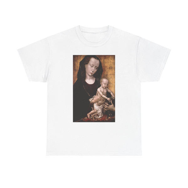WEYDEN, Rogier van der - Portrait Diptych of Philippe de Croy (left wing) (Artwork) T-Shirt