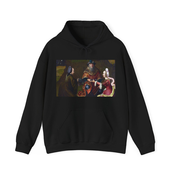 LEYDEN, Lucas van - Lot's Daughters make their Father drink Wine (Artwork) Hoodie
