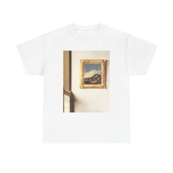 VERMEER, Johannes - Lady Standing at a Virginal (detail)3 (Artwork) T-Shirt