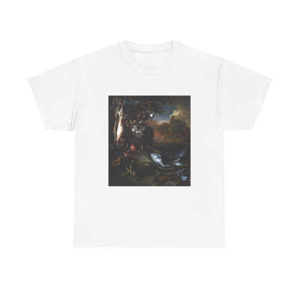 WEENIX, Jan - A Deerhound with Dead Game and Implements of the Chase (Artwork) T-Shirt