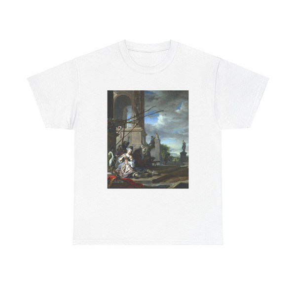 WEENIX, Jan - An Italian Courtyard (Artwork) T-Shirt