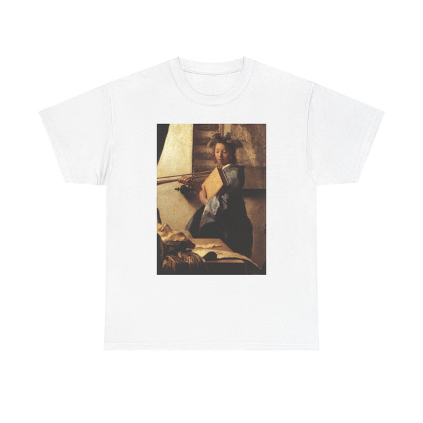 VERMEER, Johannes - The Art of Painting (detail)2 (Artwork) T-Shirt