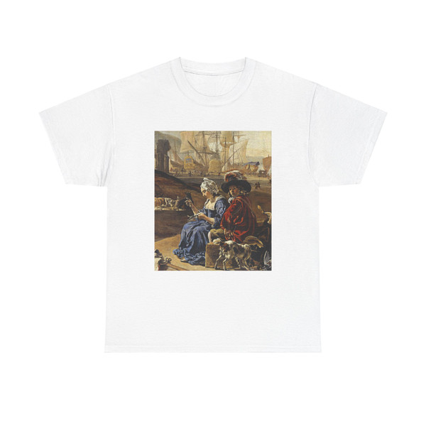 WEENIX, Jan - An Italian Seaport (detail) (Artwork) T-Shirt
