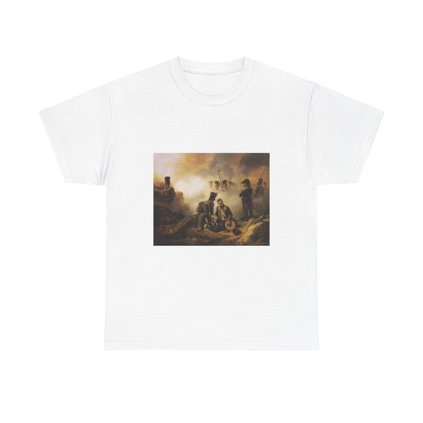 VERNET, Emile-Jean-Horace - The Dog of the Regiment Wounded (Artwork) T-Shirt