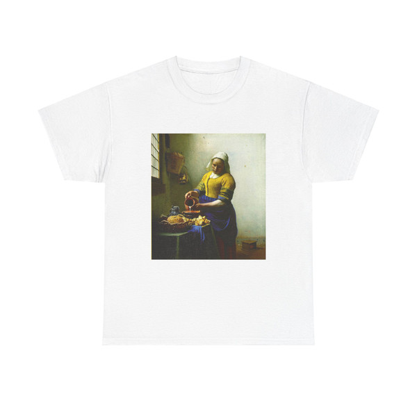 VERMEER, Johannes - The Milkmaid (Artwork) T-Shirt