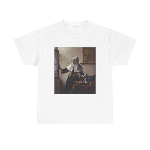 VERMEER, Johannes - Young Woman with a Water Jug (Artwork) T-Shirt