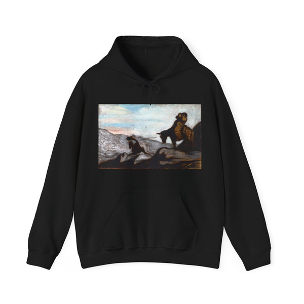 DAUMIER, Honore - Don Quixote and Sancho Panza (Artwork) Hoodie
