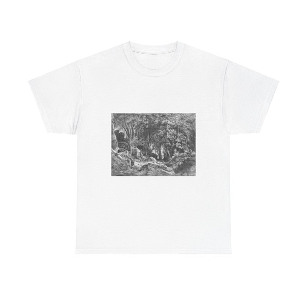 SHISKIN, Ivan Ivanovich - Balaam. Forest at Stones (Artwork) T-Shirt