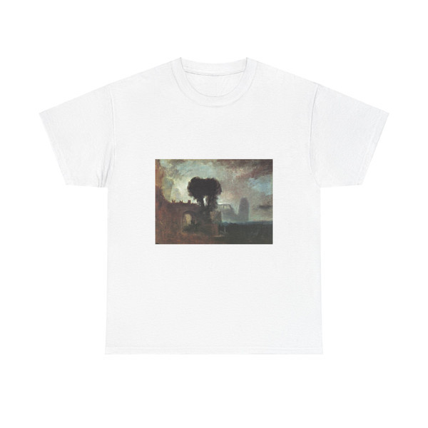 TURNER, Joseph Mallord William - Archway with Trees by the Sea (Artwork) T-Shirt