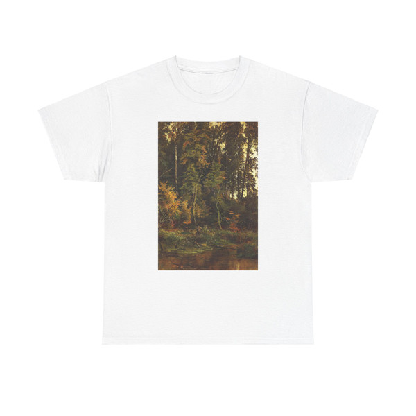 SHISKIN, Ivan Ivanovich - By autumn. Etude 1880 (Artwork) T-Shirt