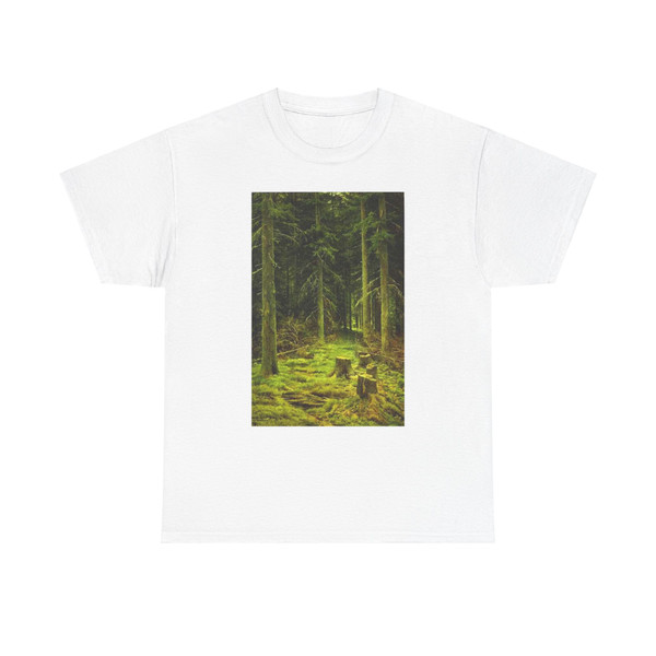 SHISKIN, Ivan Ivanovich - Coniferous Forest. 1873 (Artwork) T-Shirt