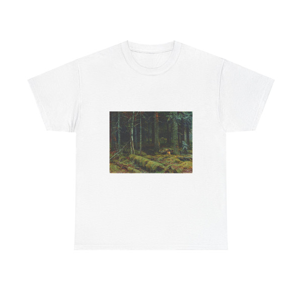 SHISKIN, Ivan Ivanovich - Dark Forest 1890 (Artwork) T-Shirt
