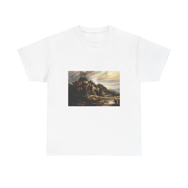 RUBENS, Peter Paul - Landscape with the Ruins of Mount Palatine in Rome (Artwork) T-Shirt