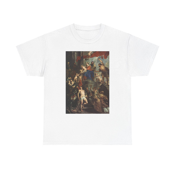 RUBENS, Peter Paul - Madonna Enthroned with Child and Saints (Artwork) T-Shirt