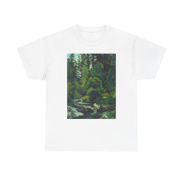 SHISKIN, Ivan Ivanovich - Forest River 54 (Artwork) T-Shirt