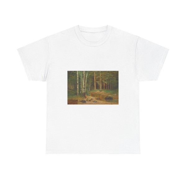 SHISKIN, Ivan Ivanovich - Forest Stream 2 (Artwork) T-Shirt