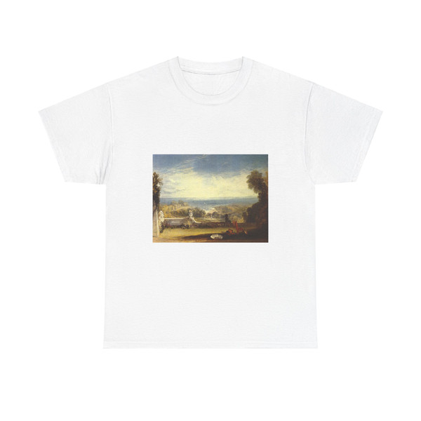 TURNER, Joseph Mallord William - View from the Terrace of a Villa (Artwork) T-Shirt